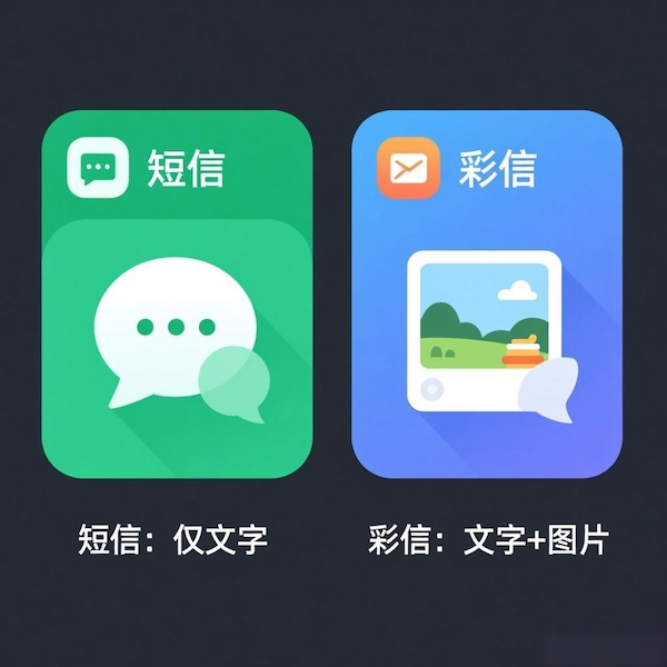彩信群发与短信群发的区别