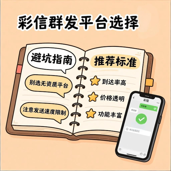 彩信平台选择标准示例